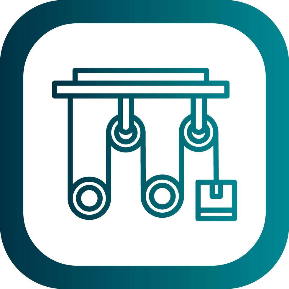Pulley Vector Icon Design