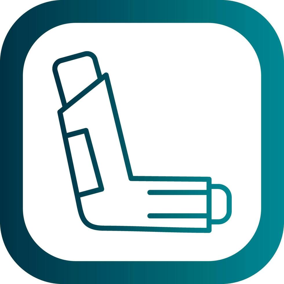 Inhaler Vector Icon Design