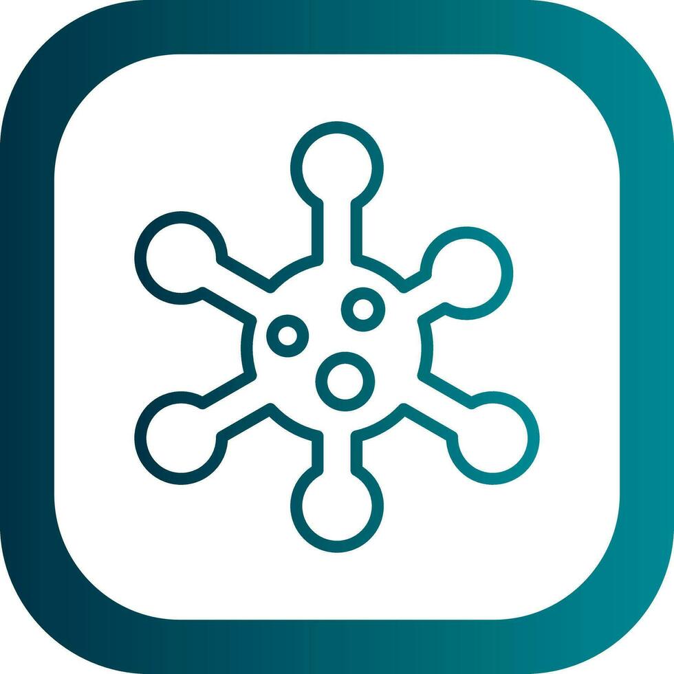 Bacteria Vector Icon Design