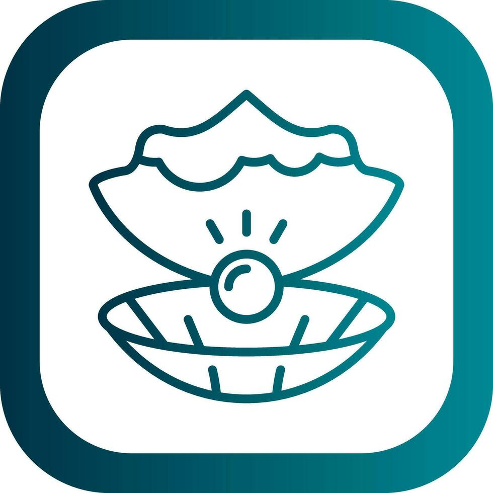 Clam Vector Icon Design