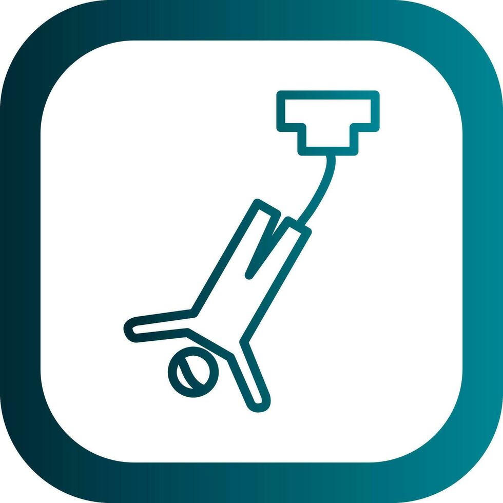 Bungee jumping Vector Icon Design