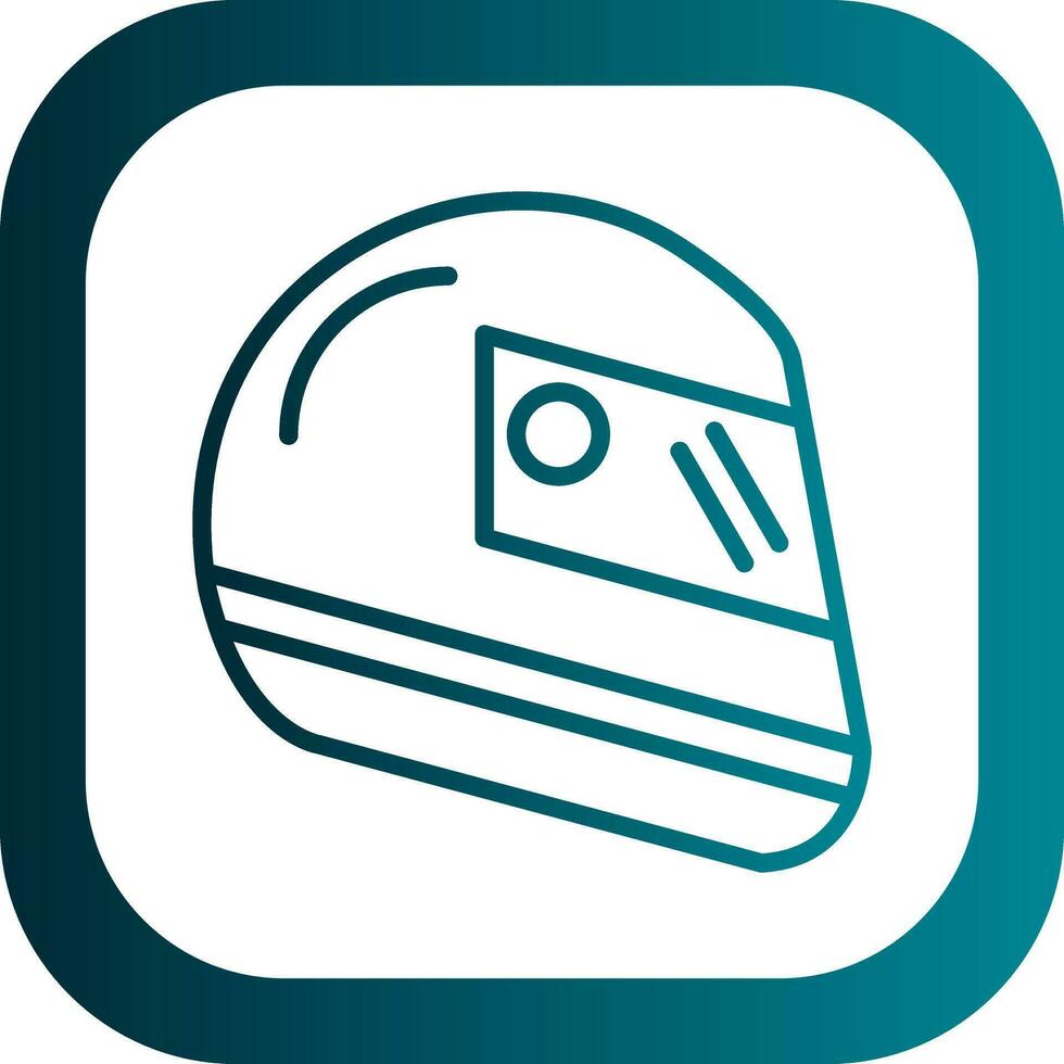 Helmet Vector Icon Design