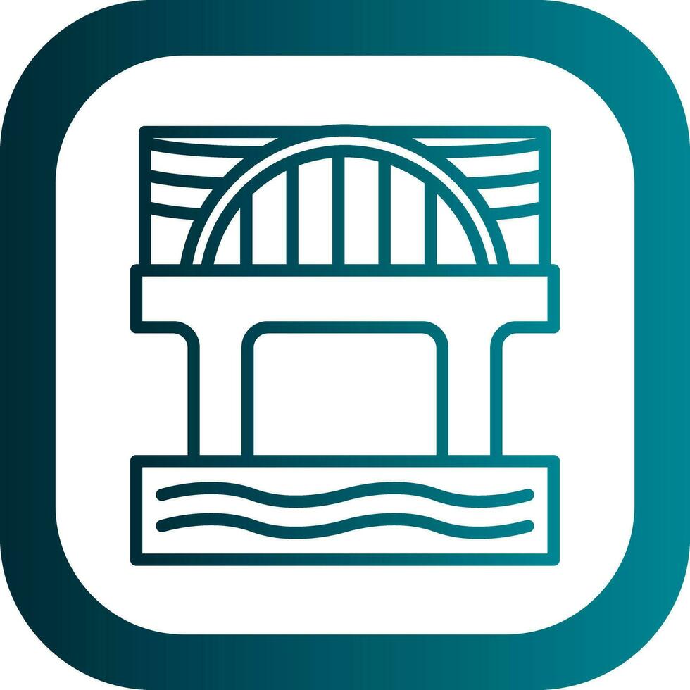 Bridge Vector Icon Design