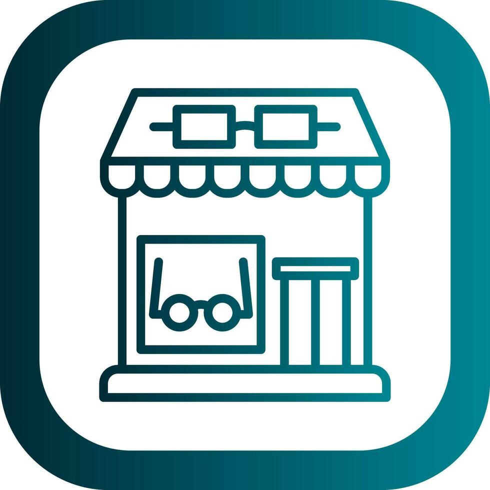 Optical shop Vector Icon Design