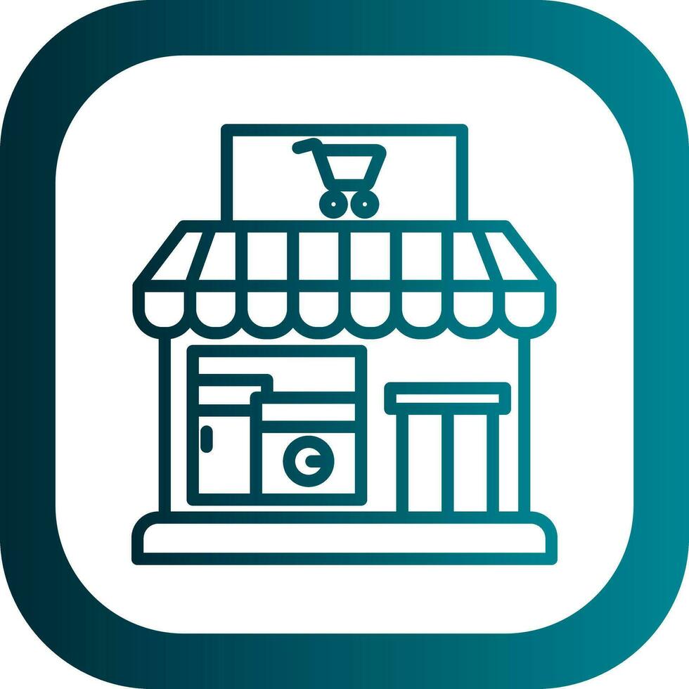 Electronics shop Vector Icon Design