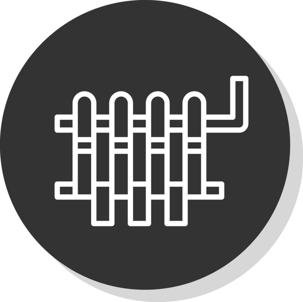 Radiator Vector Icon Design