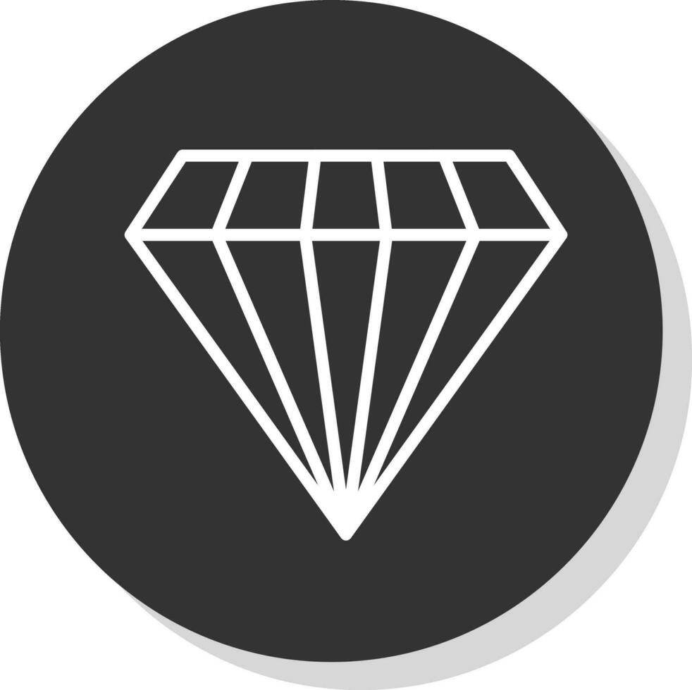 Gemstone Vector Icon Design