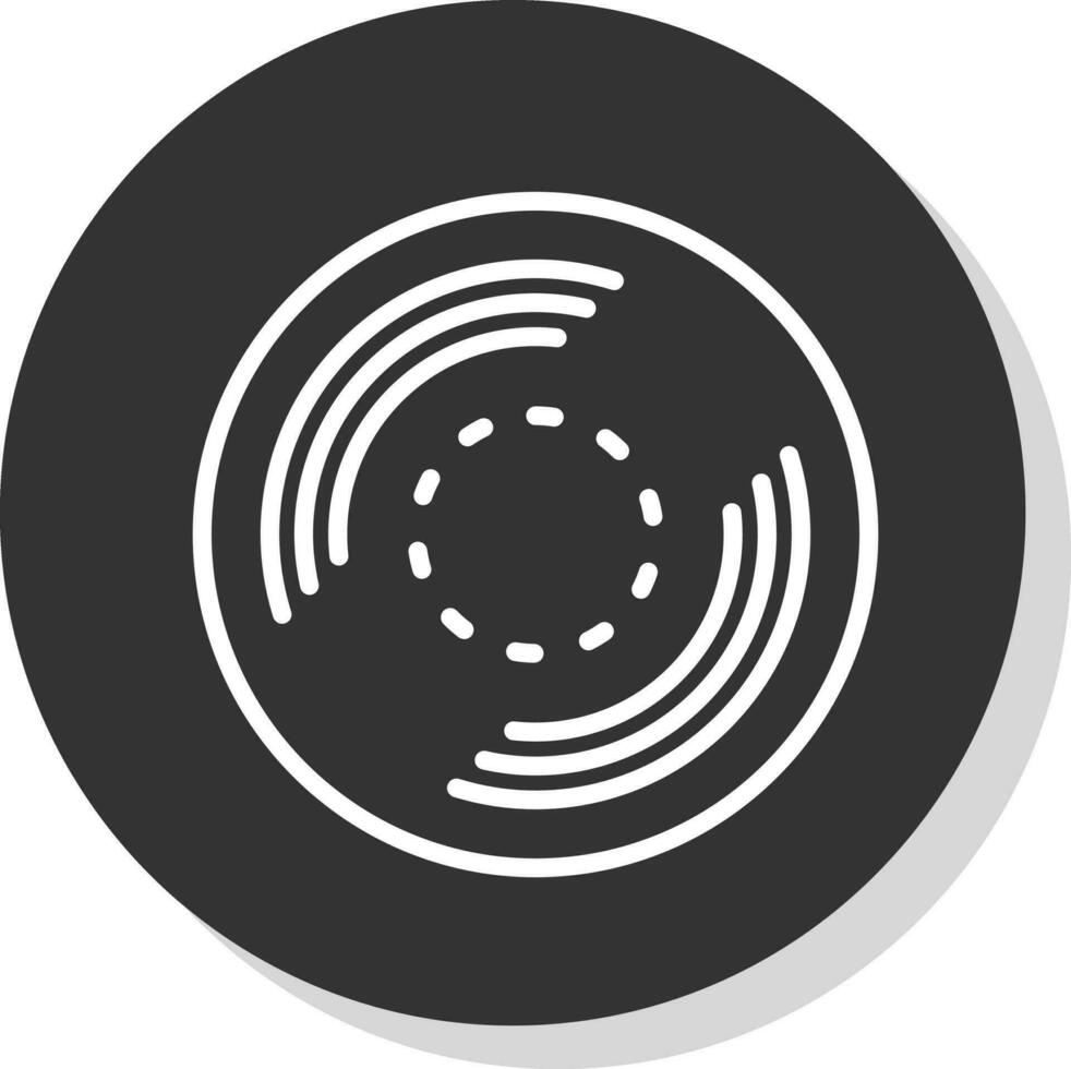 Vinyl record Vector Icon Design