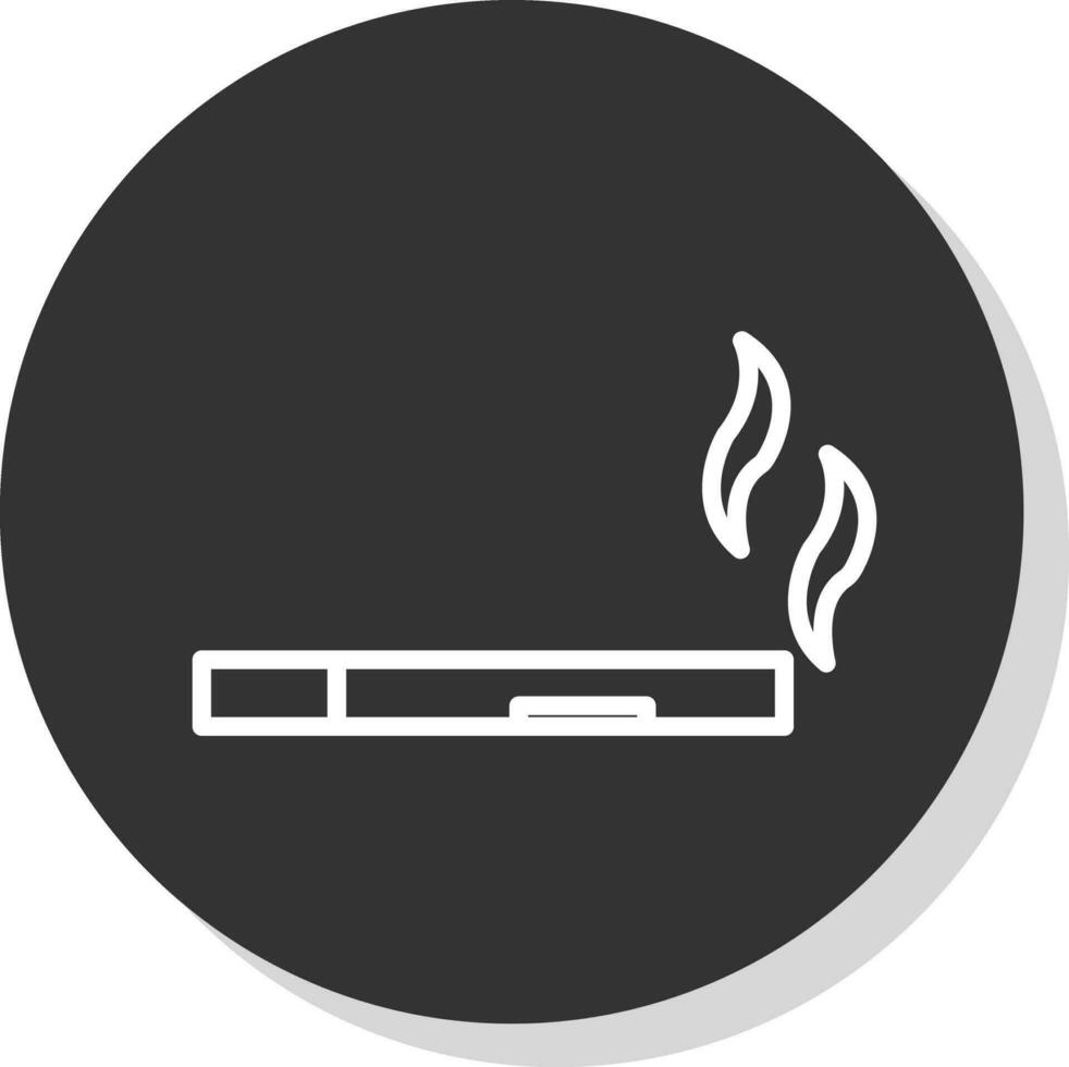 Cigar Vector Icon Design