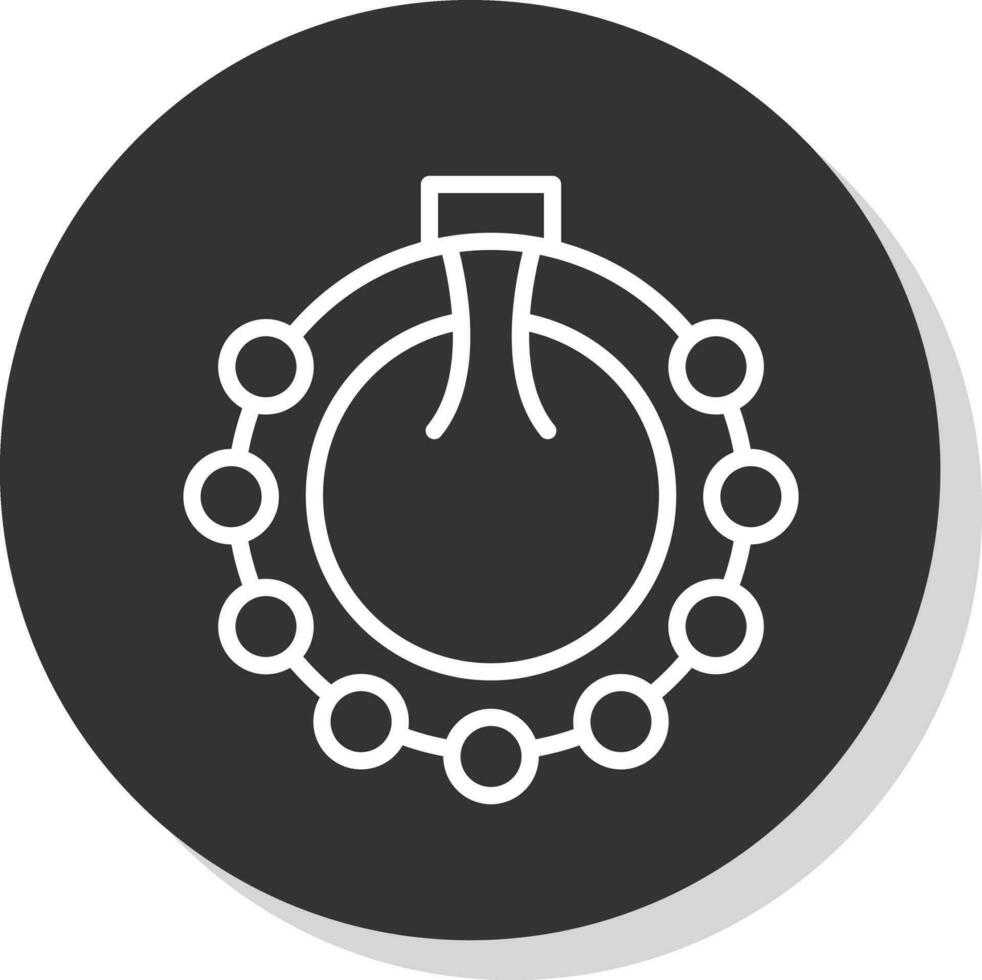 diseño de icono de vector de pulsera