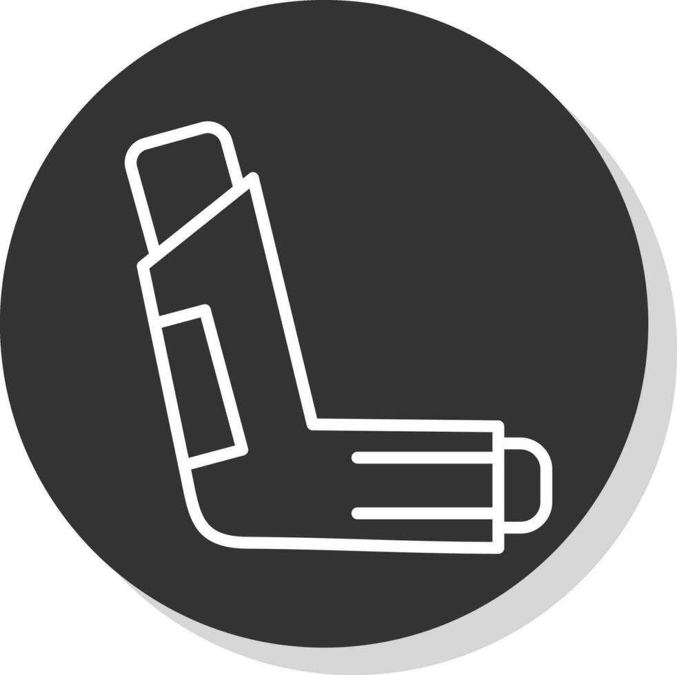 Inhaler Vector Icon Design