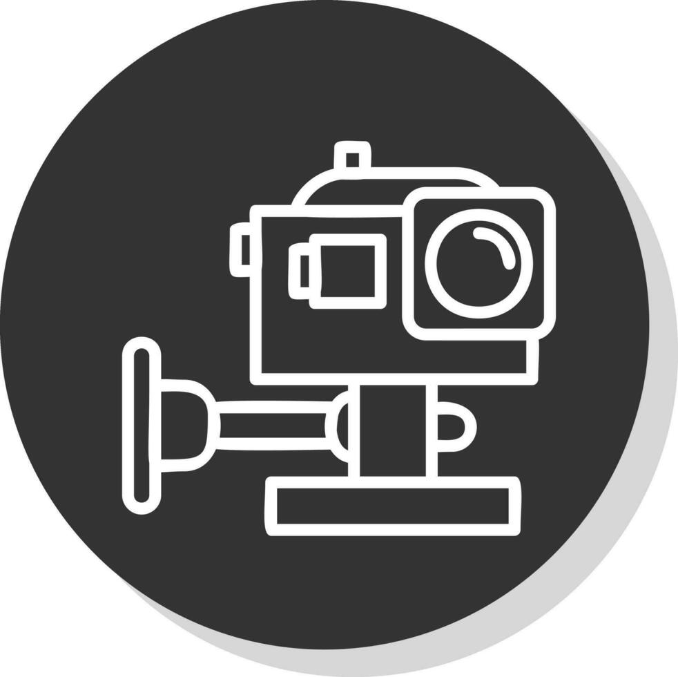 Action camera Vector Icon Design