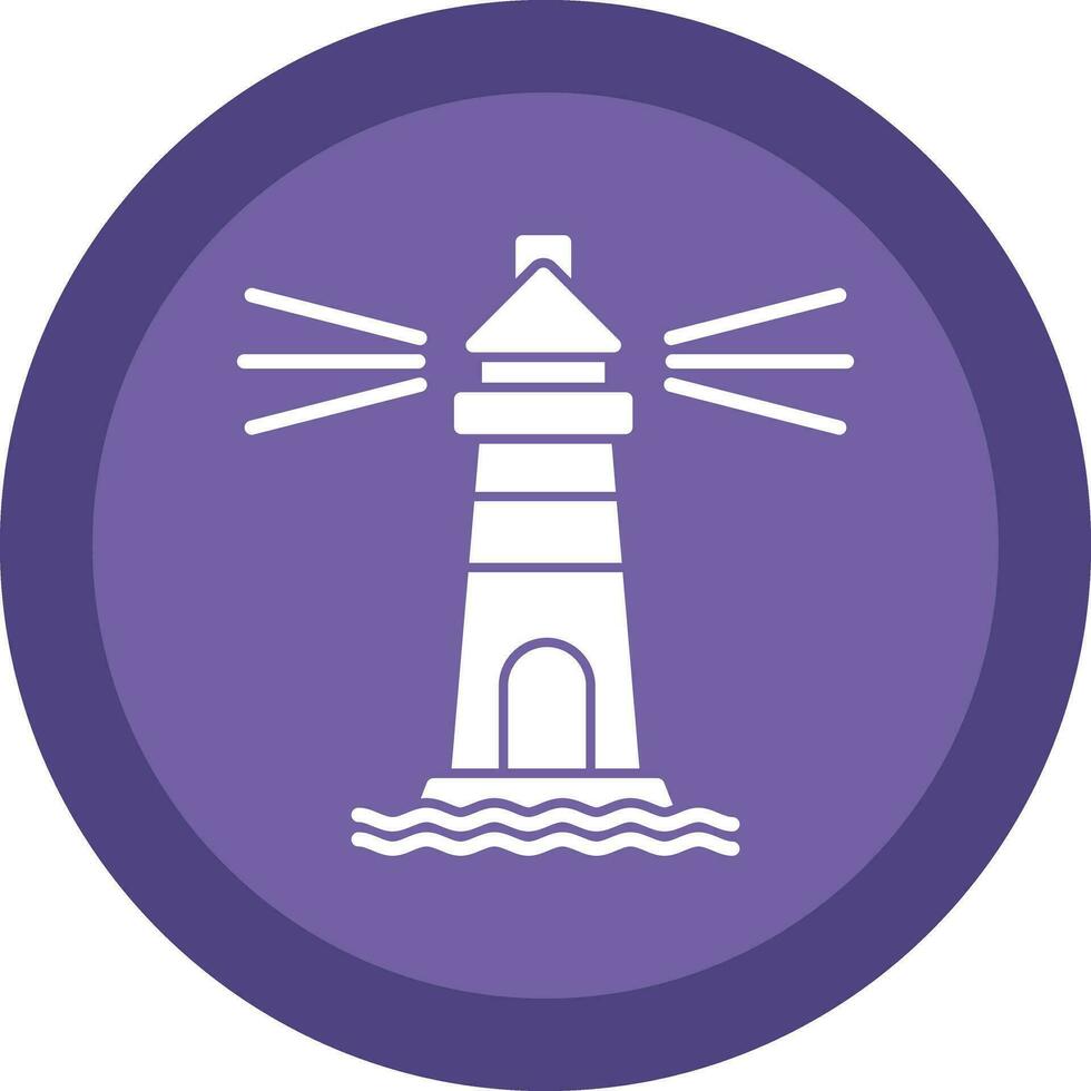 Lighthouse Vector Icon Design