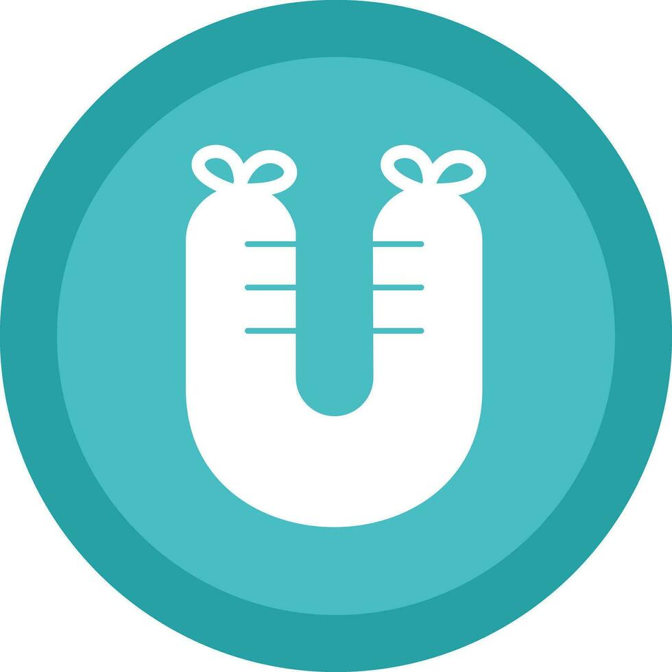 Rookworst Vector Icon Design