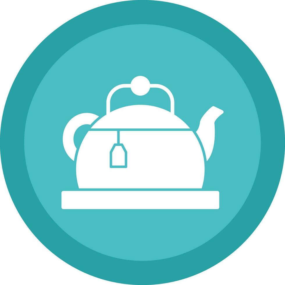 Teapot Vector Icon Design