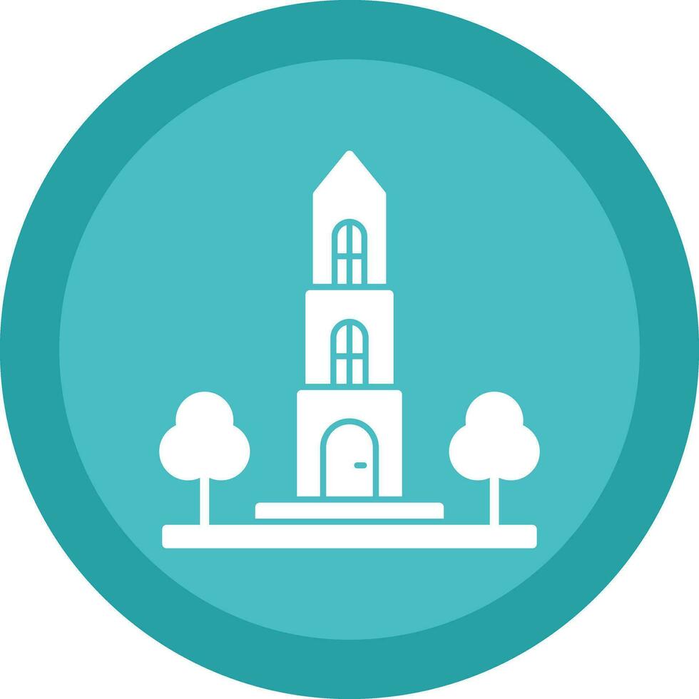 Dom tower Vector Icon Design