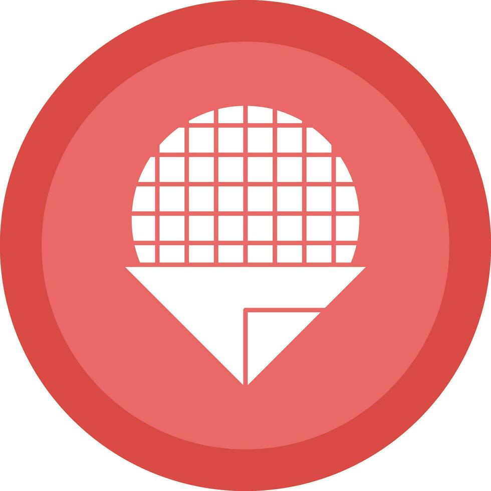 Stroopwafel Vector Icon Design
