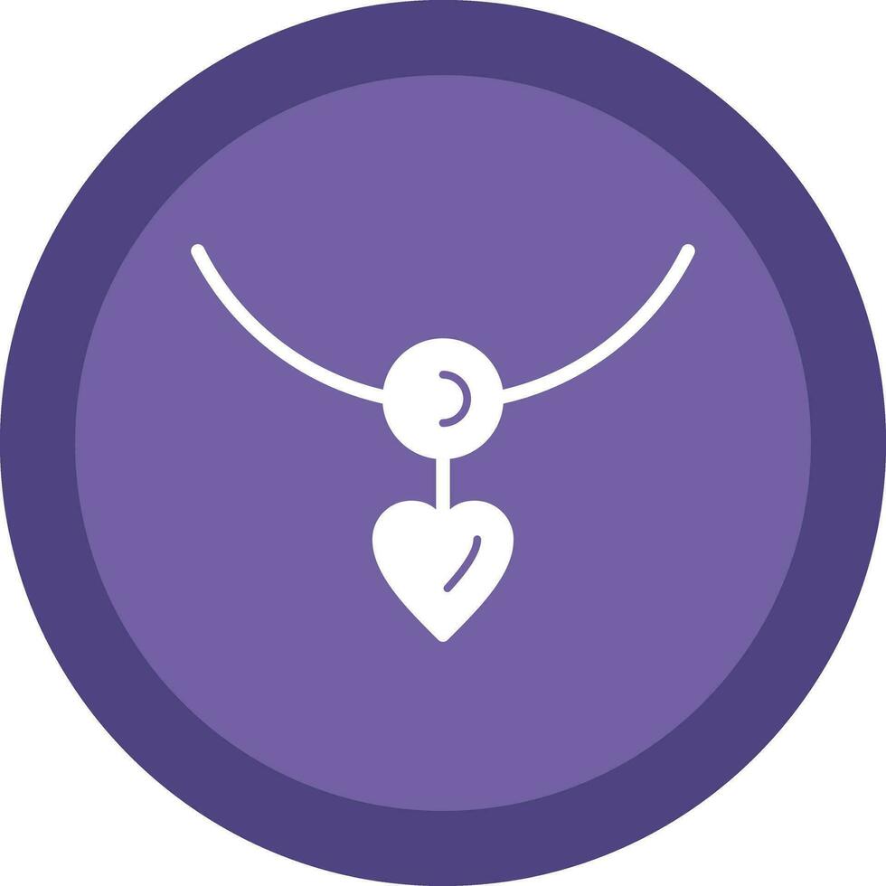 Necklace Vector Icon Design