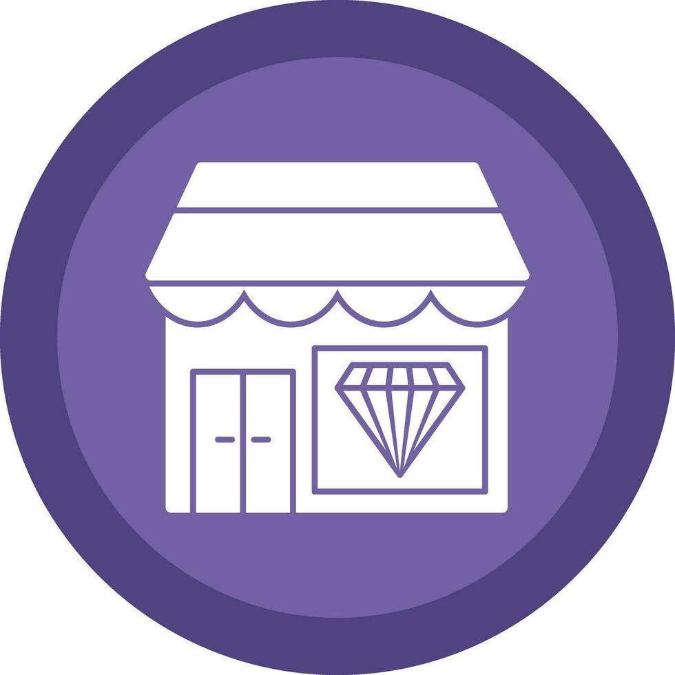 Jewelry shop Vector Icon Design