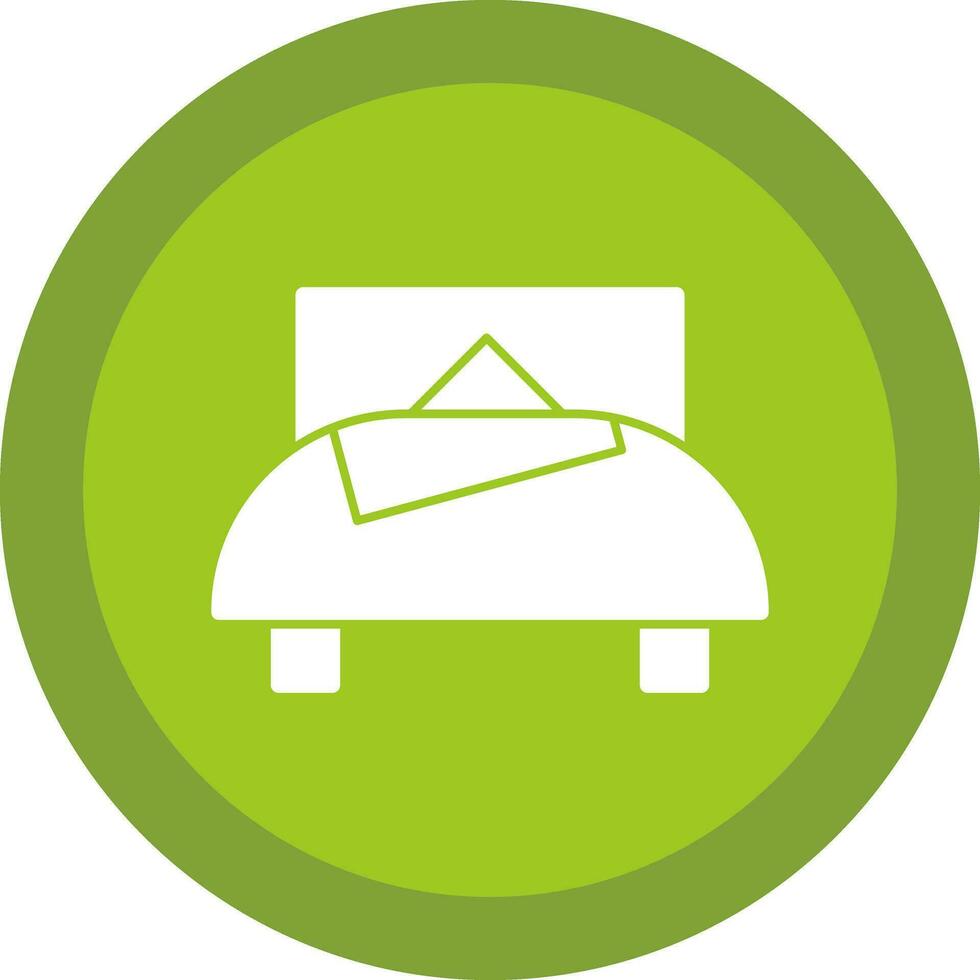 Bed Vector Icon Design