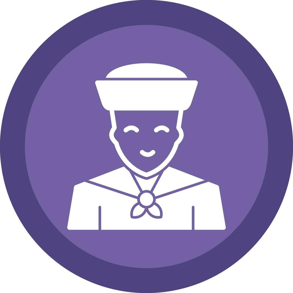 Sailor Vector Icon Design