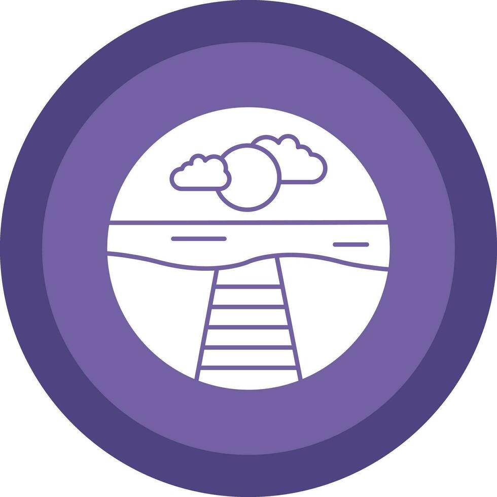 Pier Vector Icon Design