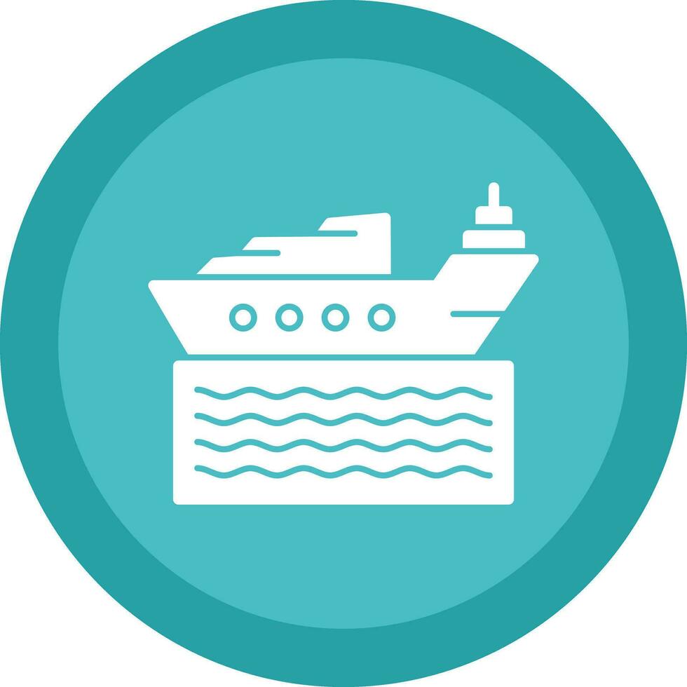 Ship Vector Icon Design