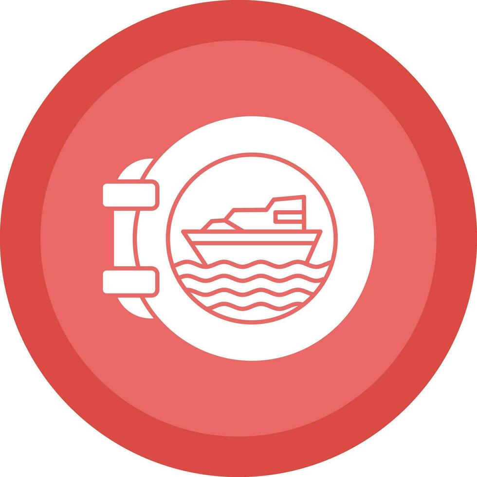 Porthole Vector Icon Design