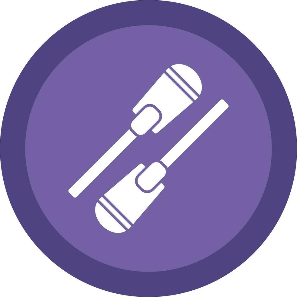 Oar Vector Icon Design