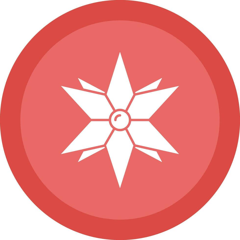 Windrose Vector Icon Design