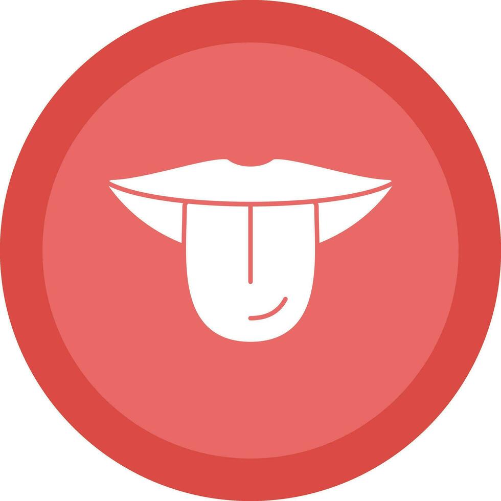 Tongue Vector Icon Design