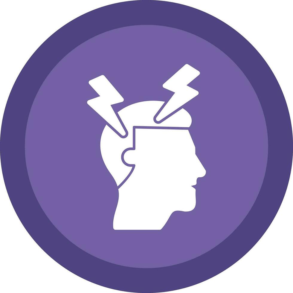 Headache Vector Icon Design