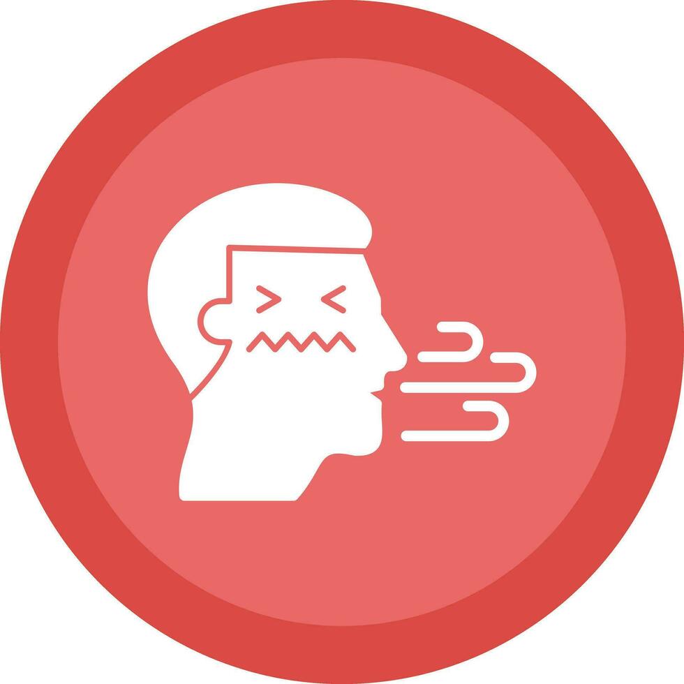 Bad breath Vector Icon Design