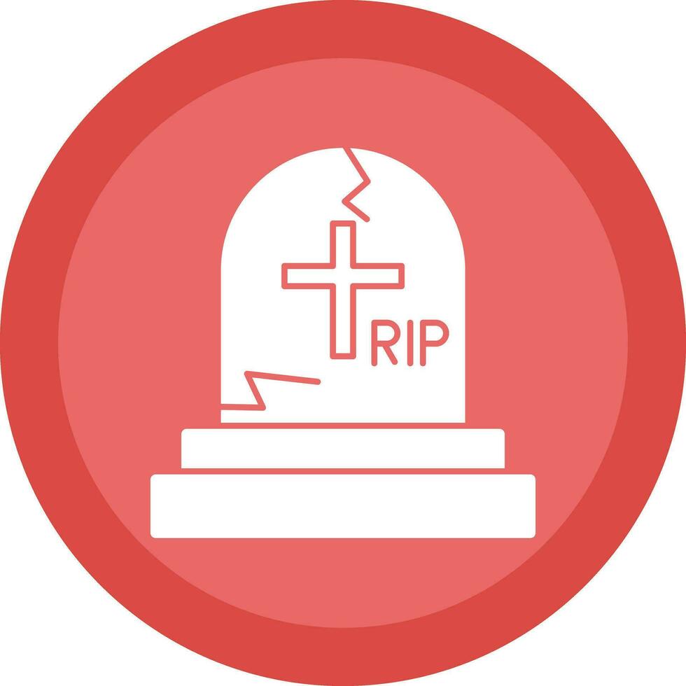 Cemetery Vector Icon Design