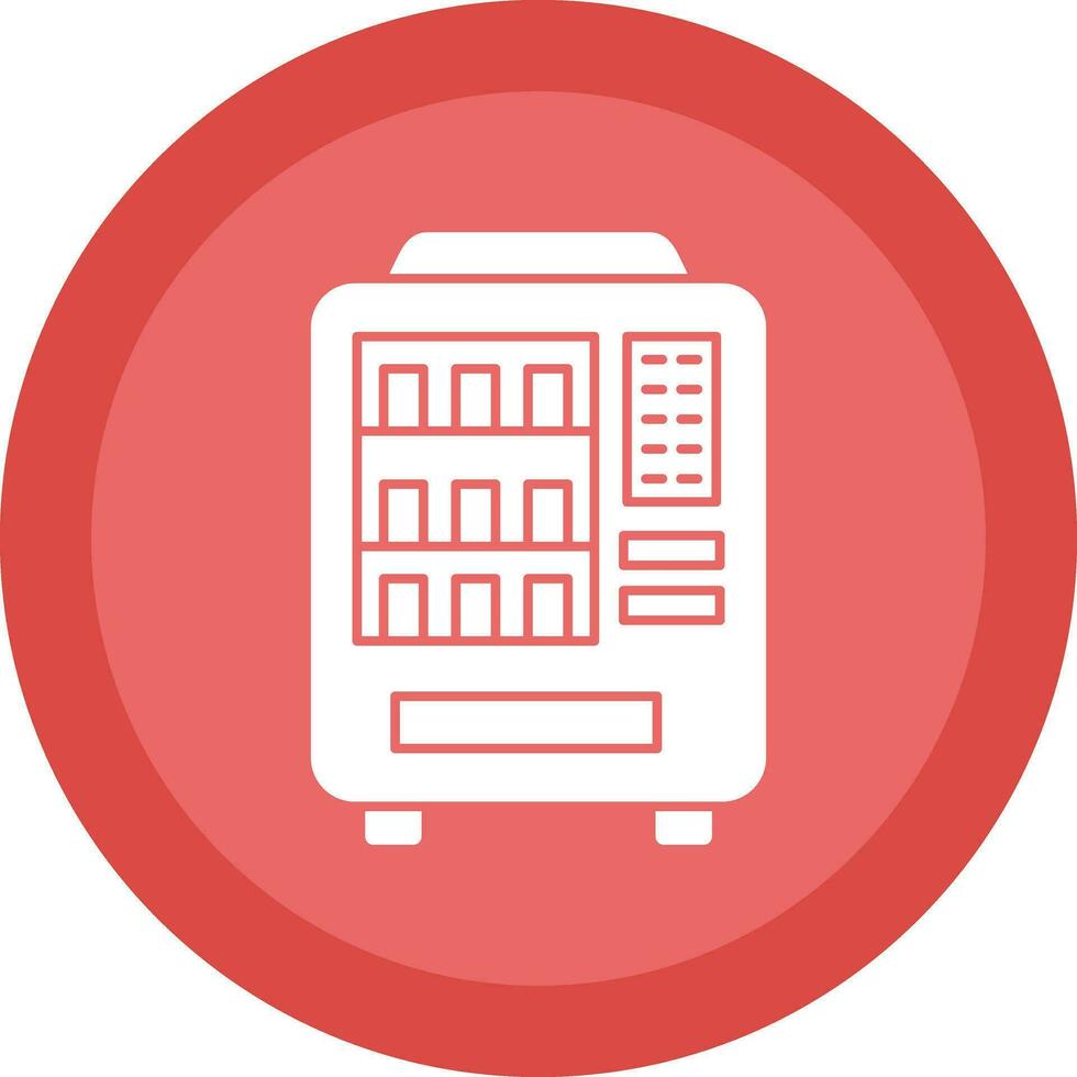 Vending machine Vector Icon Design