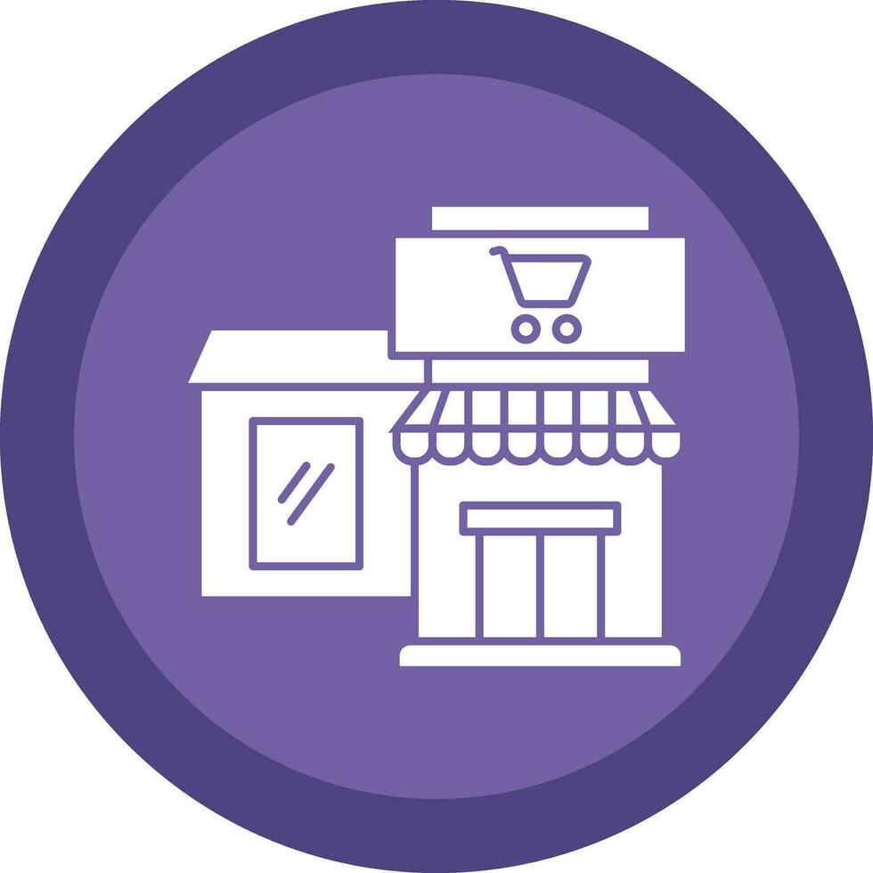 Supermarket Vector Icon Design