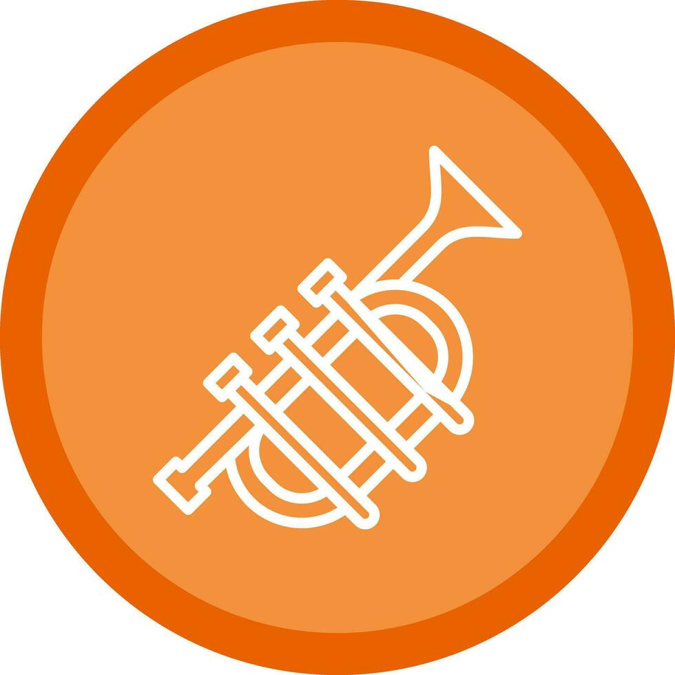 Trumpet Vector Icon Design