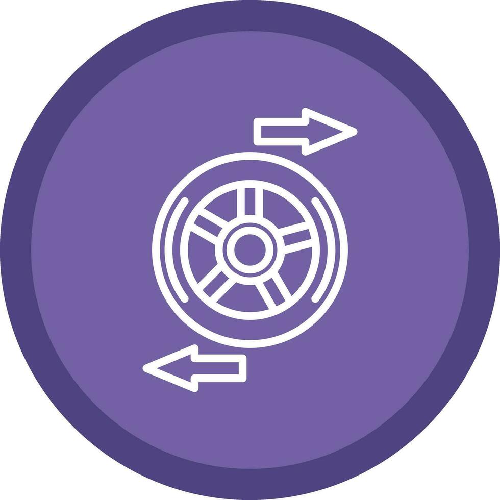 Wheel alignment Vector Icon Design