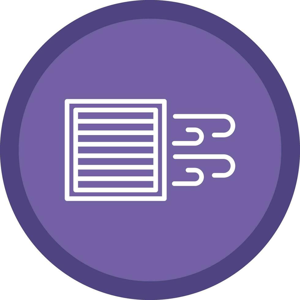 Air filter Vector Icon Design
