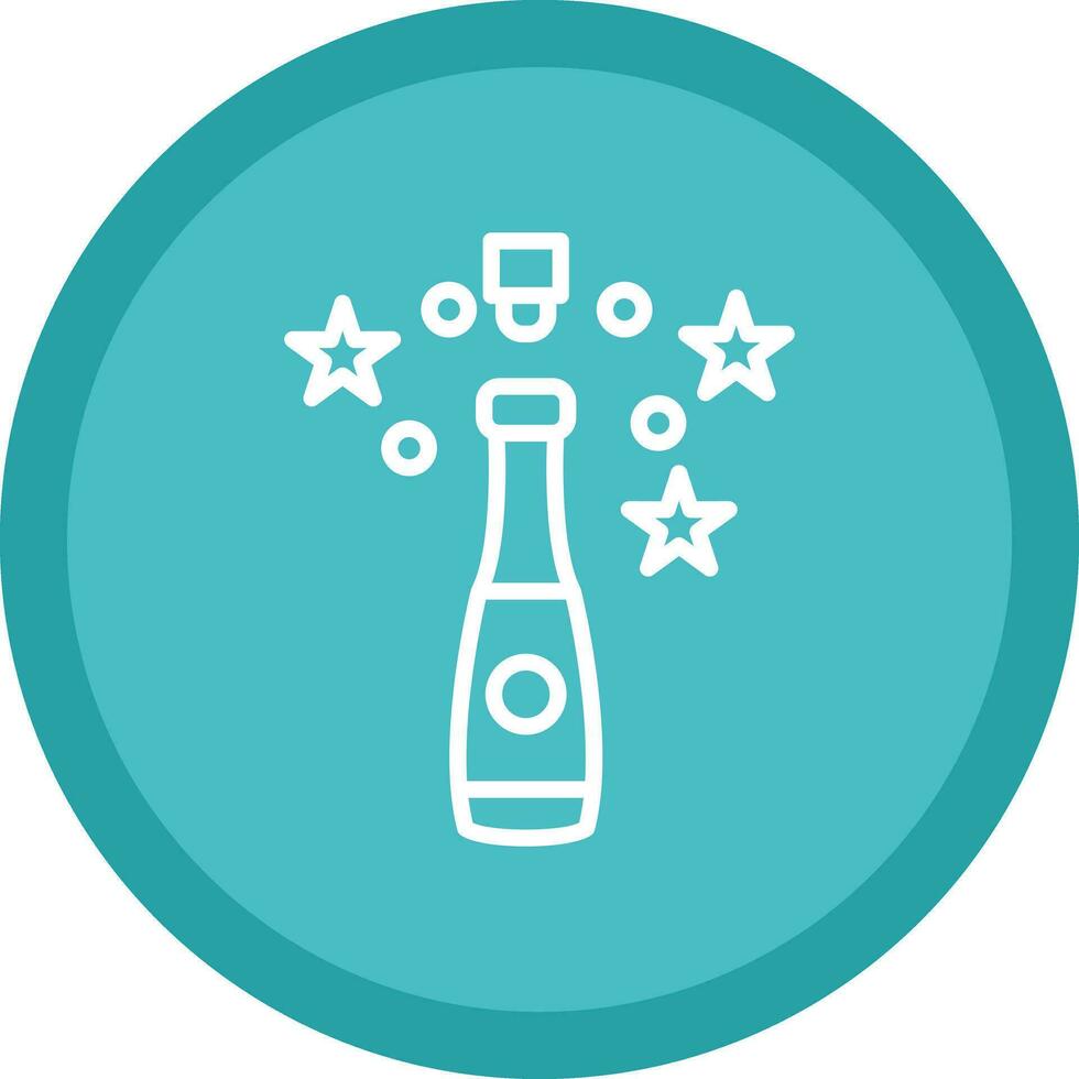 Champagne Vector Icon Design