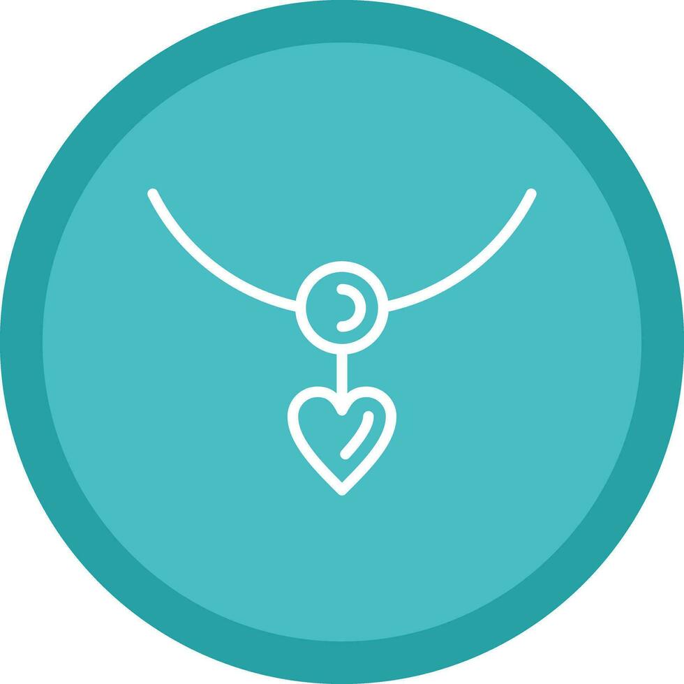 Necklace Vector Icon Design