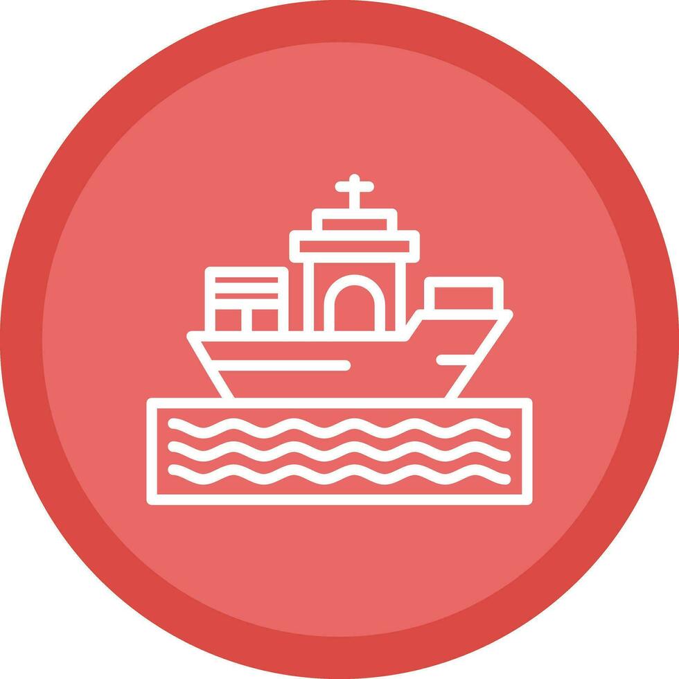 Ship Vector Icon Design