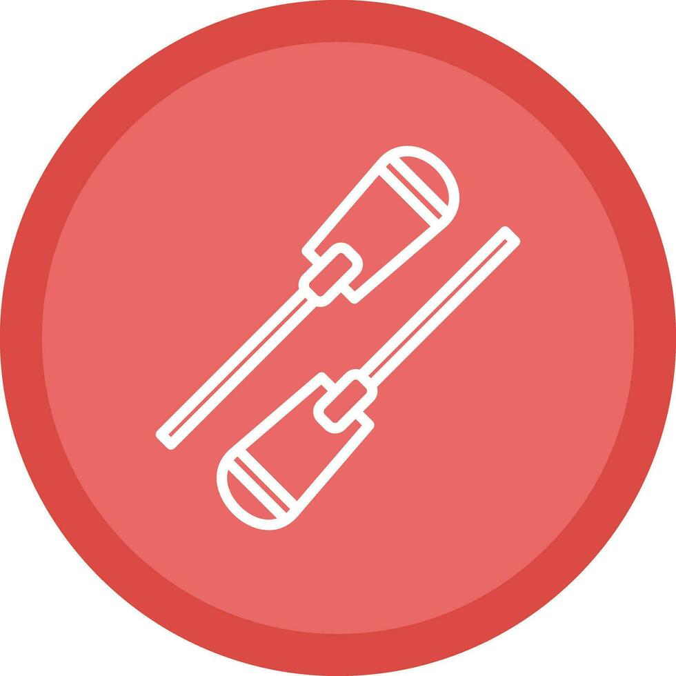 Oar Vector Icon Design