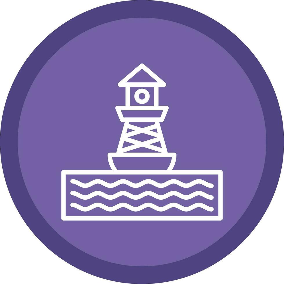 Buoy Vector Icon Design