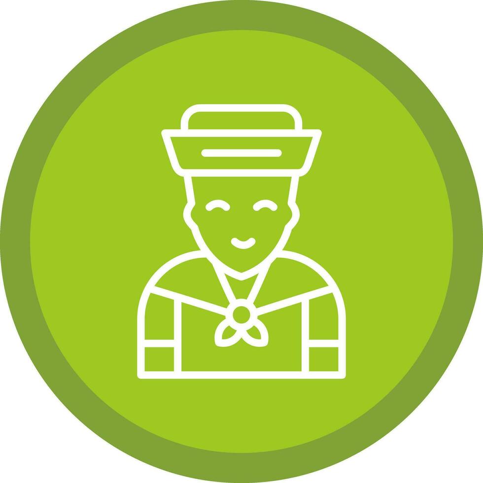 Sailor Vector Icon Design