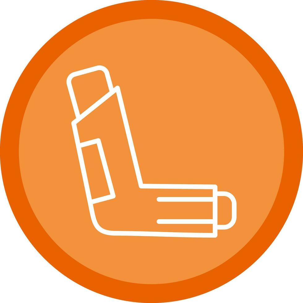 Inhaler Vector Icon Design