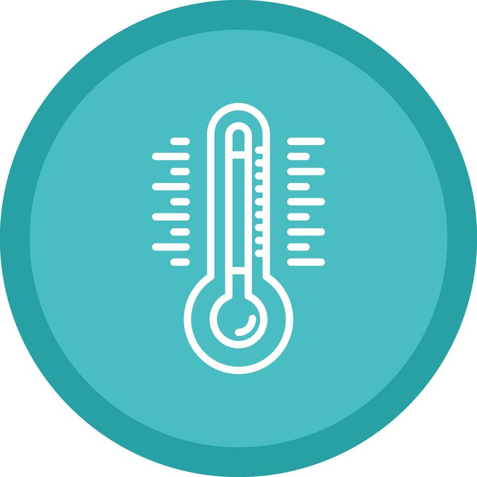 Thermometer Vector Icon Design