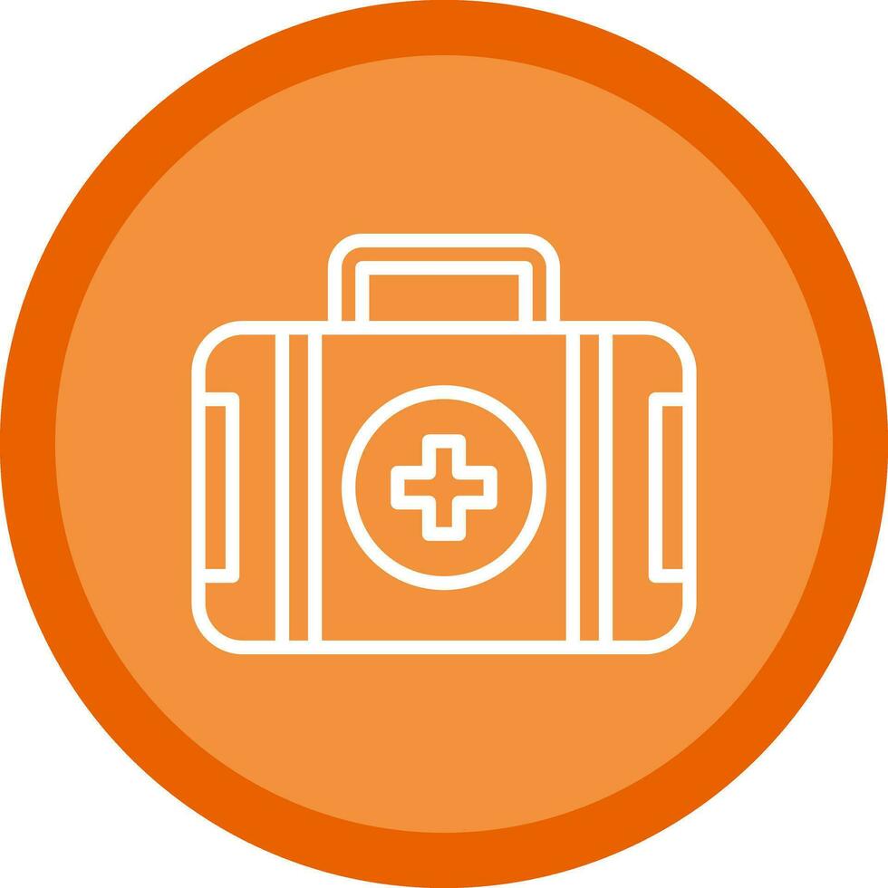 First aid kit Vector Icon Design