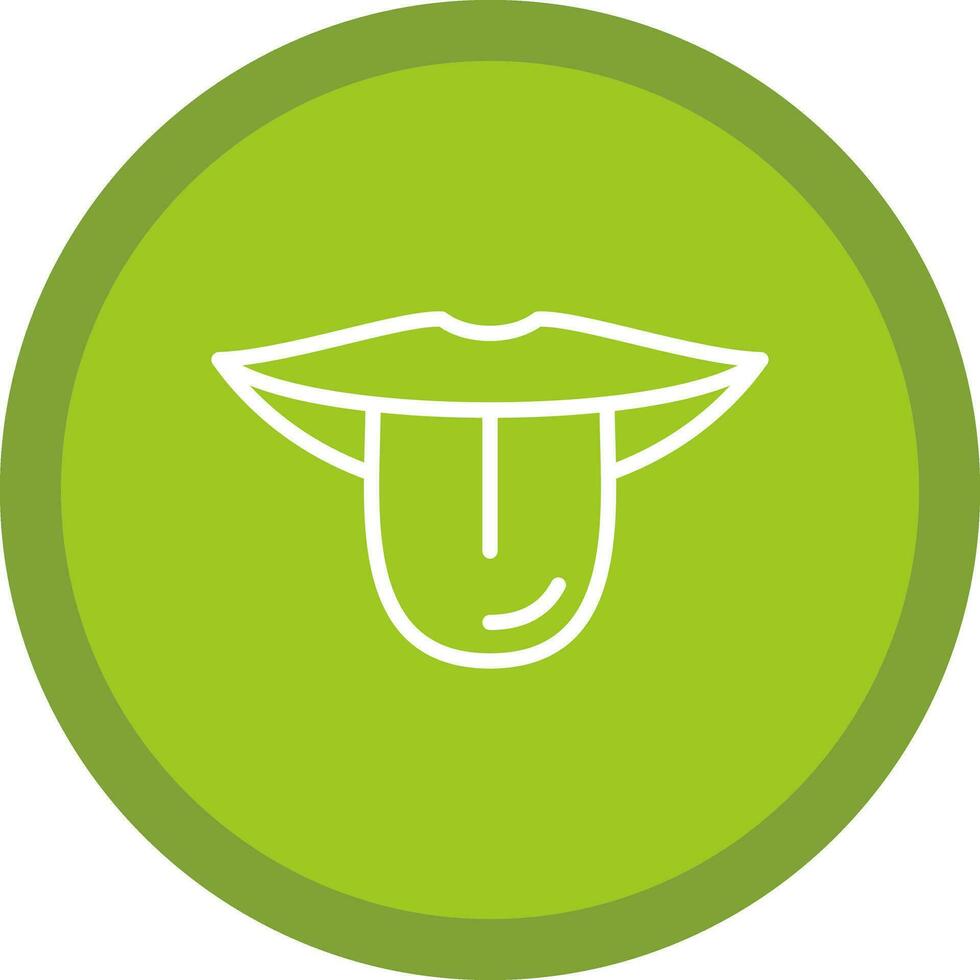 Tongue Vector Icon Design