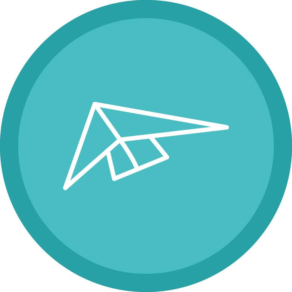 Hang gliding Vector Icon Design